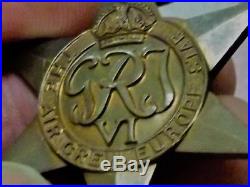 WW2 BRITISH AIR CREW EUROPE STAR MEDAL 100% ORIGINAL and 1939/45 medal