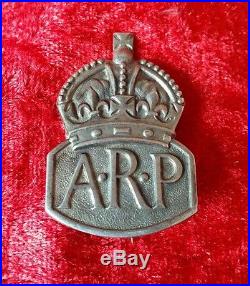WW2 British ARP Wardens Brodie Helmet Gas Rattle Medal Whistle Torch Haversack