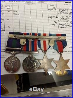 WW2 British Airborne MID medal grouping