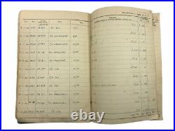 WW2 British RAF WO AG Sgt Holden Log Book and Medals