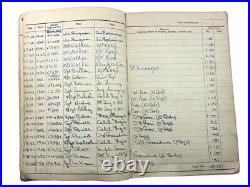 WW2 British RAF WO AG Sgt Holden Log Book and Medals