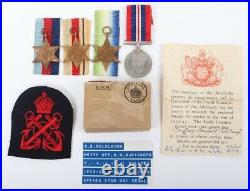 WW2 British Royal Navy HMS Galatea Killed in Action Medal Group