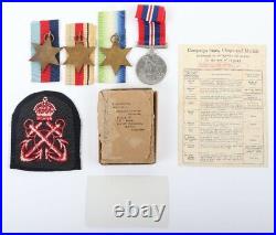WW2 British Royal Navy HMS Galatea Killed in Action Medal Group
