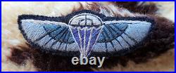 WW2 British SAS special air service qualification jump wings CLOTH PATCH ORIGINA