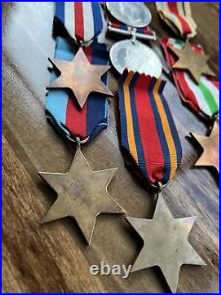 WW2 British Star Medal Africa Italy France Germany Burma Campaign War Defence