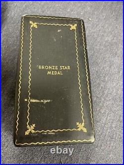WW2 Bronze Star Medal Case (Short Title Case) Usn/usmc