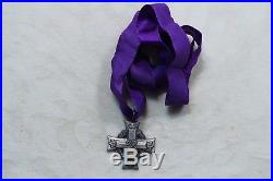 WW2 CANADIAN MEMORIAL CROSS MEDAL With RIBBON RCAF(L. A. C.) A. C. REED A951