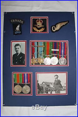 WW2 Canadian RCAF Battle Dress Goldfish Club Medals Grouping RARE