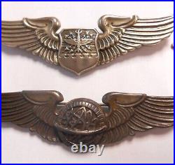 WW2 Collection Pins Medals Named Airman Andean Condor Sterling Wings
