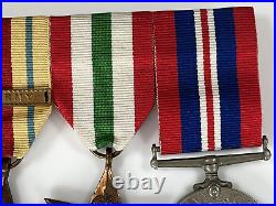 WW2 Dress Medals x 11 Original & Silver Territorial force Nursing Tippet Badge