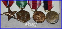 WW2 Era Military Merit Grouping Medals Rare Collectible World War 2 Historic