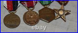 WW2 Era Military Merit Grouping Medals Rare Collectible World War 2 Historic