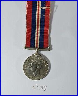 WW2 France & Germany Star 1939 1945 Defence War Medal with Ribbons Militaria