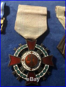 WW2 Korea, rare korean meda Metz, Bronze Star Medal Group To Ohio Officer No Id
