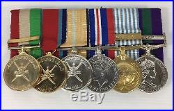 WW2 & Later Medal Group/Bar Korea, Malaya, Oman, Captain KD Brett