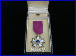 WW2 Legion of Merit Legionnaire Medal in Box with Pin Excellent Cond