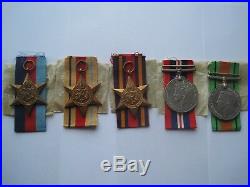 WW2 MEDAL GROUP, BOX & SLIP, CHINDIT CASUALTY, 77th INDIAN INF BDE, FROM OSGODBY