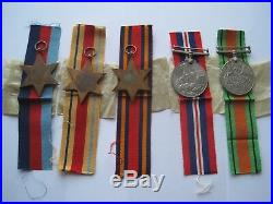 WW2 MEDAL GROUP, BOX & SLIP, CHINDIT CASUALTY, 77th INDIAN INF BDE, FROM OSGODBY