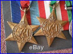 WW2 MEMORIAL CROSS, BAR & MEDALS to BEAUREGARD, CANADIAN ARMY SERVICE CORPS