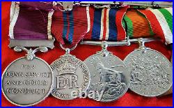 WW2 & Malaya British Army medal group of 8 to Captain Norton. R. A. M. C