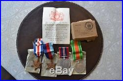 WW2 Medal Group Killed in Action 2nd Armoured Battalion Welsh Guards