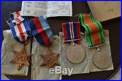 WW2 Medal Group Killed in Action 2nd Armoured Battalion Welsh Guards