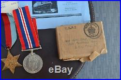 WW2 Medal Group Killed in Action RAF Pilot with Father in Laws WW1 Medals