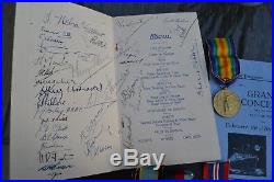 WW2 Medal Group Killed in Action RAF Pilot with Father in Laws WW1 Medals