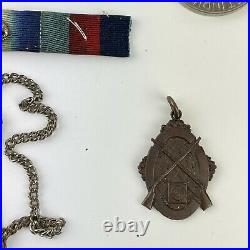 WW2 Medal Group With North Africa 1942 43 & France & Germany Clasp Dog Tags Etc