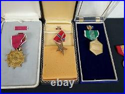 WW2 Medal Grouping To Combat Engineer Commander In The Pacific