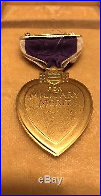 WW2/Miliatary Lot Of 20+ PURPLE HEART Medal & Case (Authentic) Hats, Patches Etc