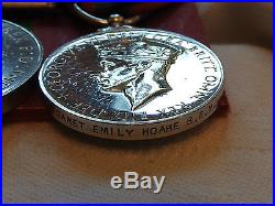 WW2 Military & Civil British Empire (BEM) Defence Medal Trio Group 3393