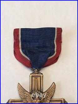 WW2 NUMBERED American Military Cross Medal/Pin/Badge/Award