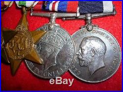 WW2 Naval Gallantry Group of (9) Medals to a Chief Stoker, HMS Polruan / Castor