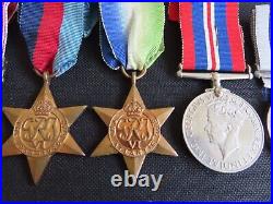 WW2 Navy Palestine 1936-39, LSGC Medal Group & More to G W Ward Ref 10273