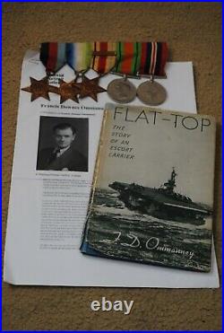 WW2 Navy officer medals, well known author
