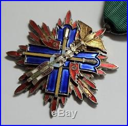 WW2 Nice! 5th Class ORDER of GOLDEN KITE MEDAL STERLING SILVER JAPANESE JAPAN