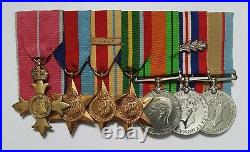 WW2 OBE MiD Medal Group to Australian Senior Officer Lt-Colonel Surgeon