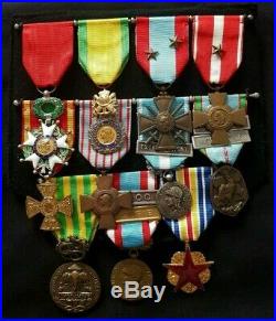 WW2 Original set French Legion of Honor Military Medals War 1939 1945 Liberation