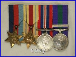 WW2 Palestine GSM Medal Group Coldstream Guards M Bond