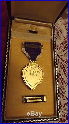 WW2 Purple Heart Medal in Original Case