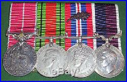 Ww2 Raf 1940 B. E. M & MID Medal Group To A Squadron Leader Who Served 1924-1957