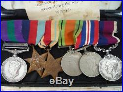 WW2 RAF 6 Medal Group Palestine Long Service & Paperwork Etc J W Hedges 508519