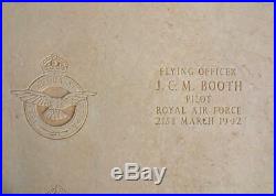 WW2 RAF Spitfire Pilot Casualty Medal Group 249 Squadron Malta Booth -Sussex