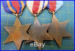 WW2 RAN medal group of 6, THOMPSON, Africa, Pacific, Burma