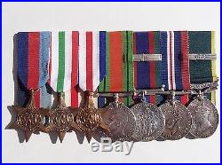 WW2 RCASC Canadian medal group