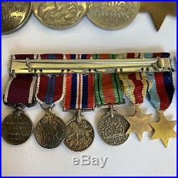 WW2 Regular Army Long Service Medal Group Bar Warren Officer Class 1 C H Roberts
