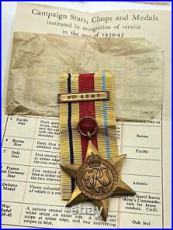 WW2 Royal Army Service Corps Lieutenant J Rae Medal Group 8th Army Africa