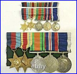 WW2 Royal Navy Long Service Group of 5 Medals, Battle for Malta @ HMS St. Angel
