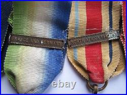 WW2 Royal Navy group of Seven medals and clasps with paperwork & official Photos